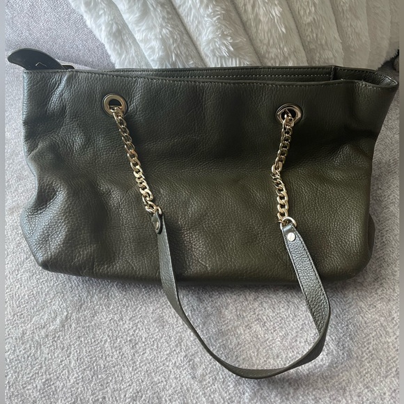 Michael Kors Olive Green Handbag - Picture 2 of 5